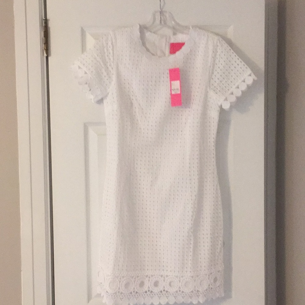 White Lilly Pulitzer Lace dress